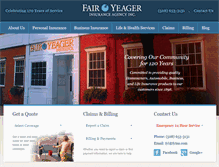 Tablet Screenshot of fyins.com